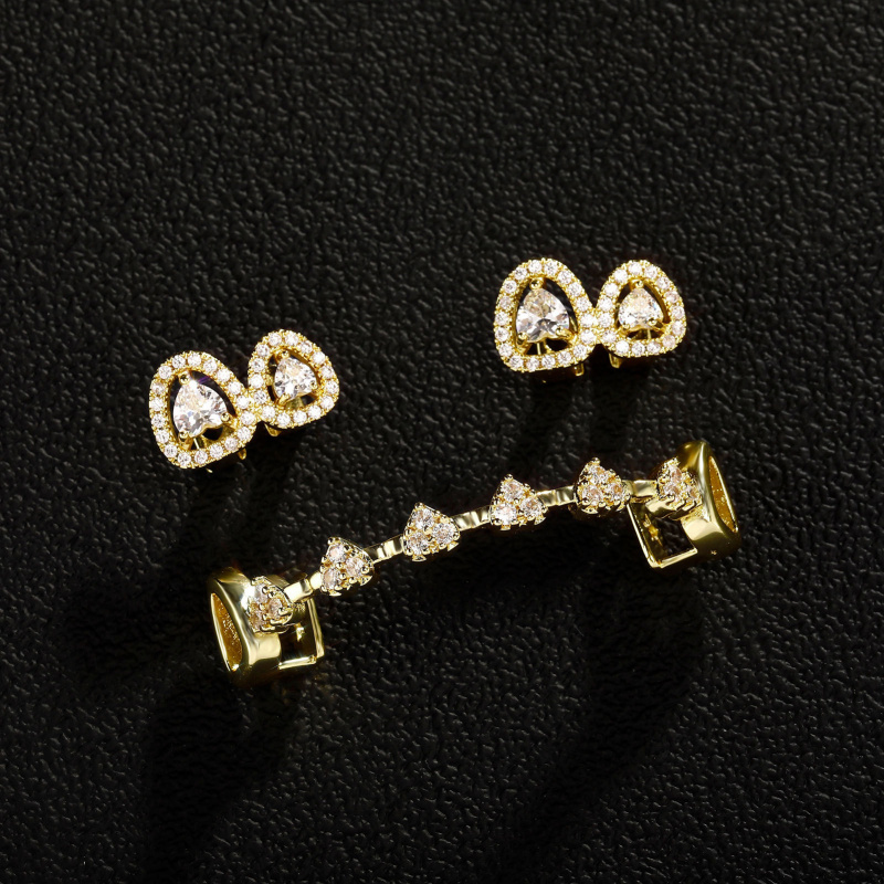 Body Jewelry High End - جديد، غطاء أسنان فاخر للتركيب الذاتي،