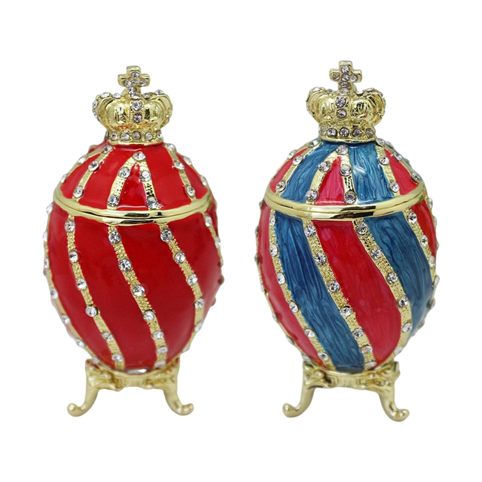 Body Jewelry Jewelry Box - Faberge البيض حلية حاوية علب حالة
