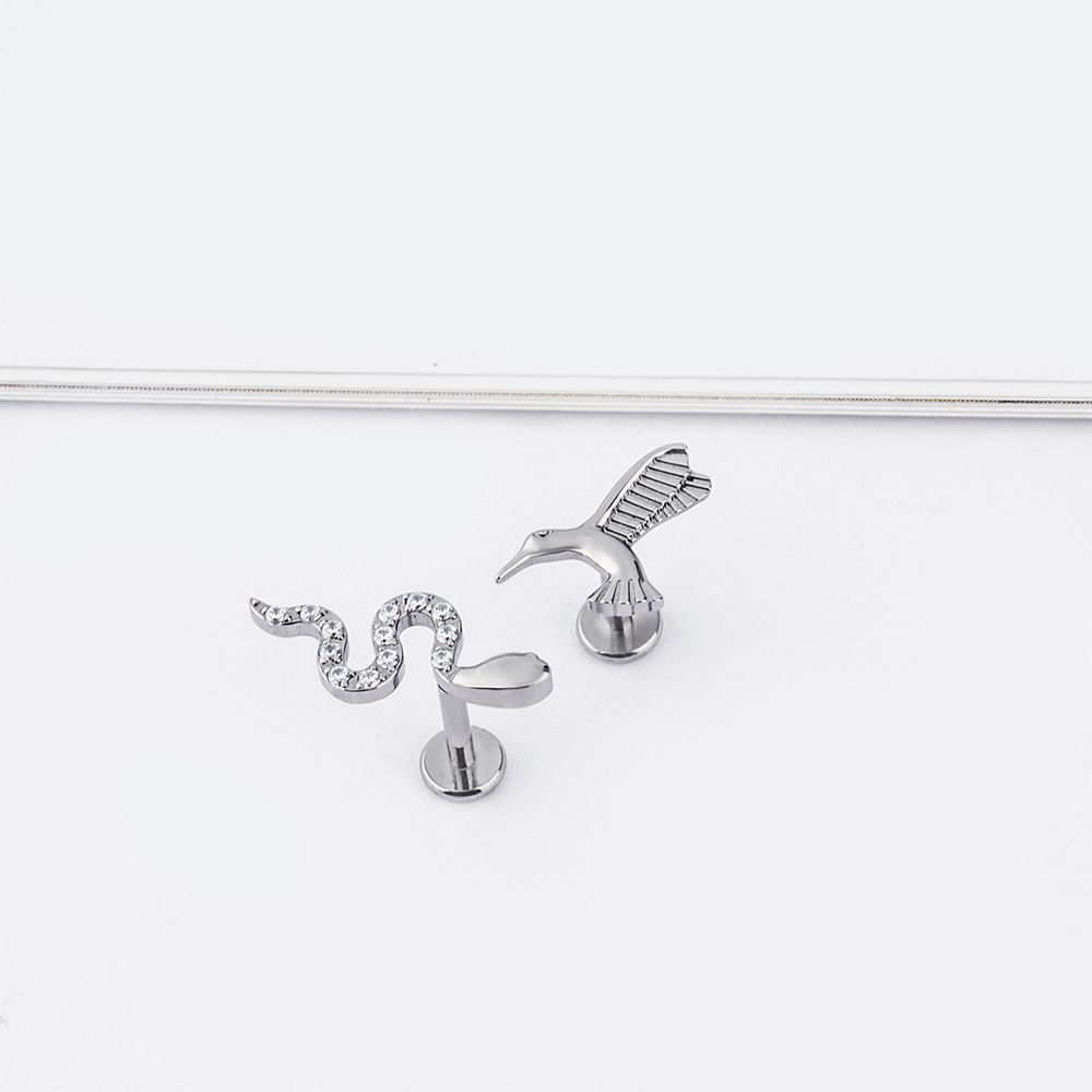 ASTM F136 G23 التيتانيوم 16G ق - مراجعة Body Jewelry Septum وسعره
