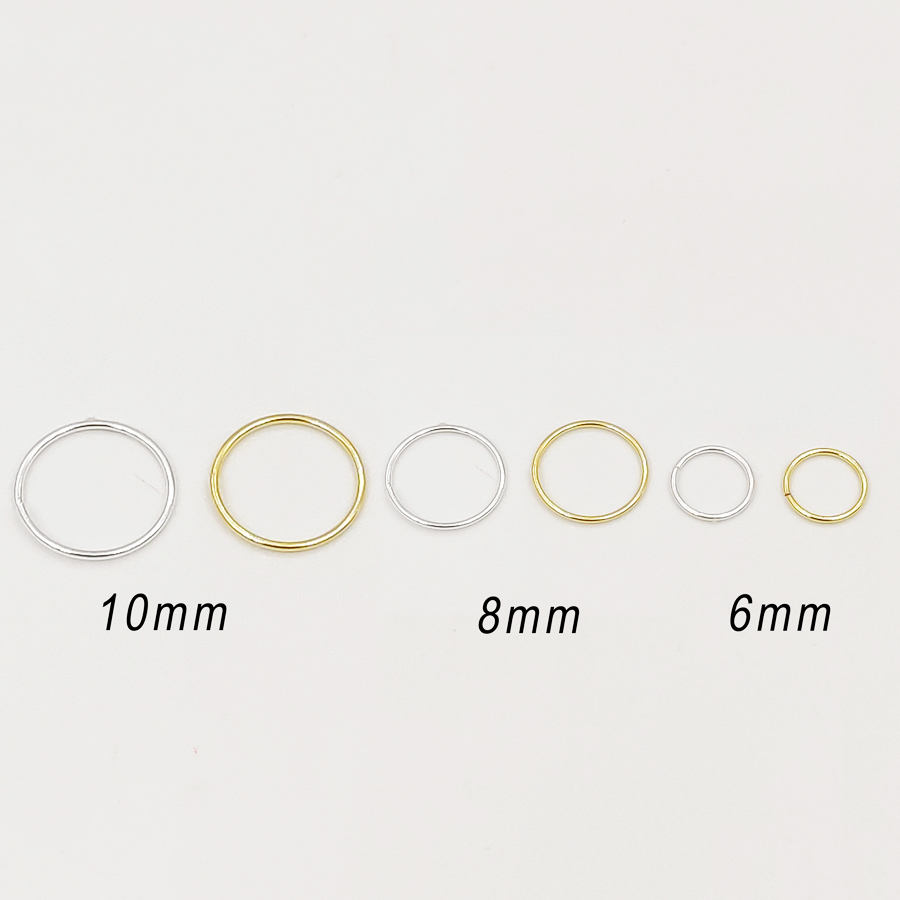 925 فضة الأنف الدائري هوب Hugg - مراجعة Body Jewelry Septum وسعره