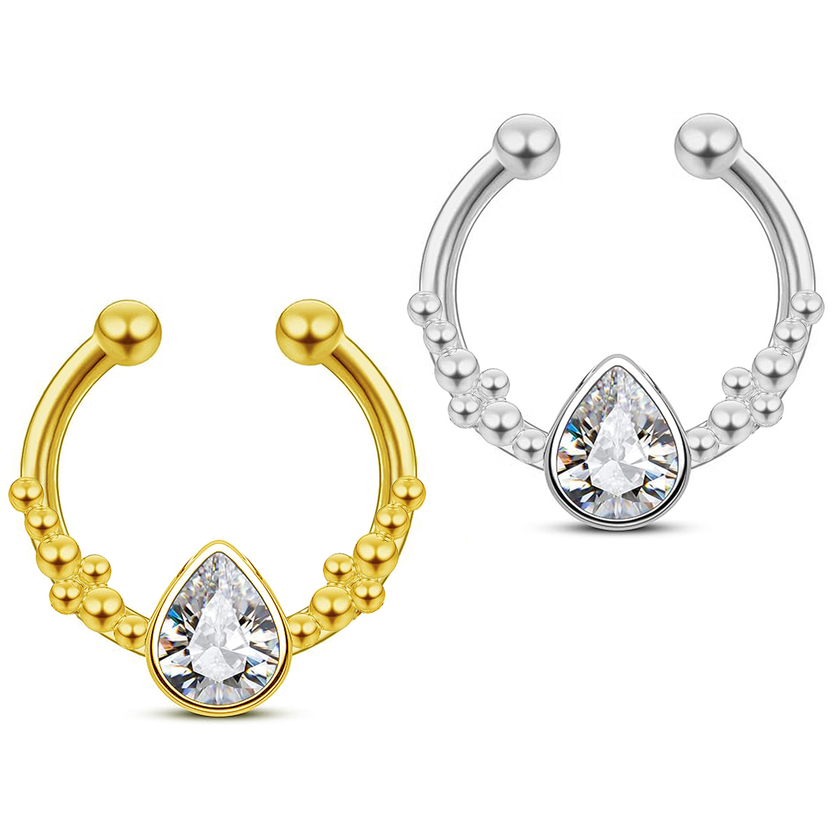 حلقة سيبتوم من الفولاذ المقاوم - مراجعة Body Jewelry Septum وسعره