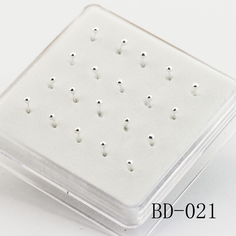 صندوق مجوهرات فضي، حلقات أنف د - مراجعة Body Jewelry Jewelry Box وسعره
