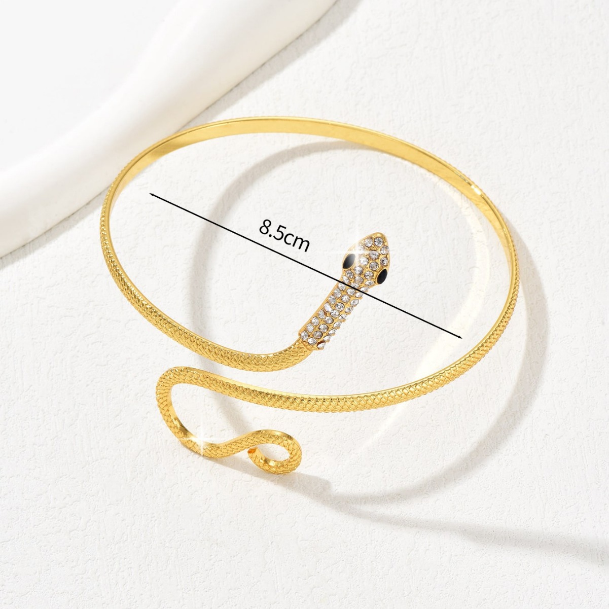 أساور ذراع نحاسية على شكل ثعبا - مراجعة Body Jewelry High End وسعره