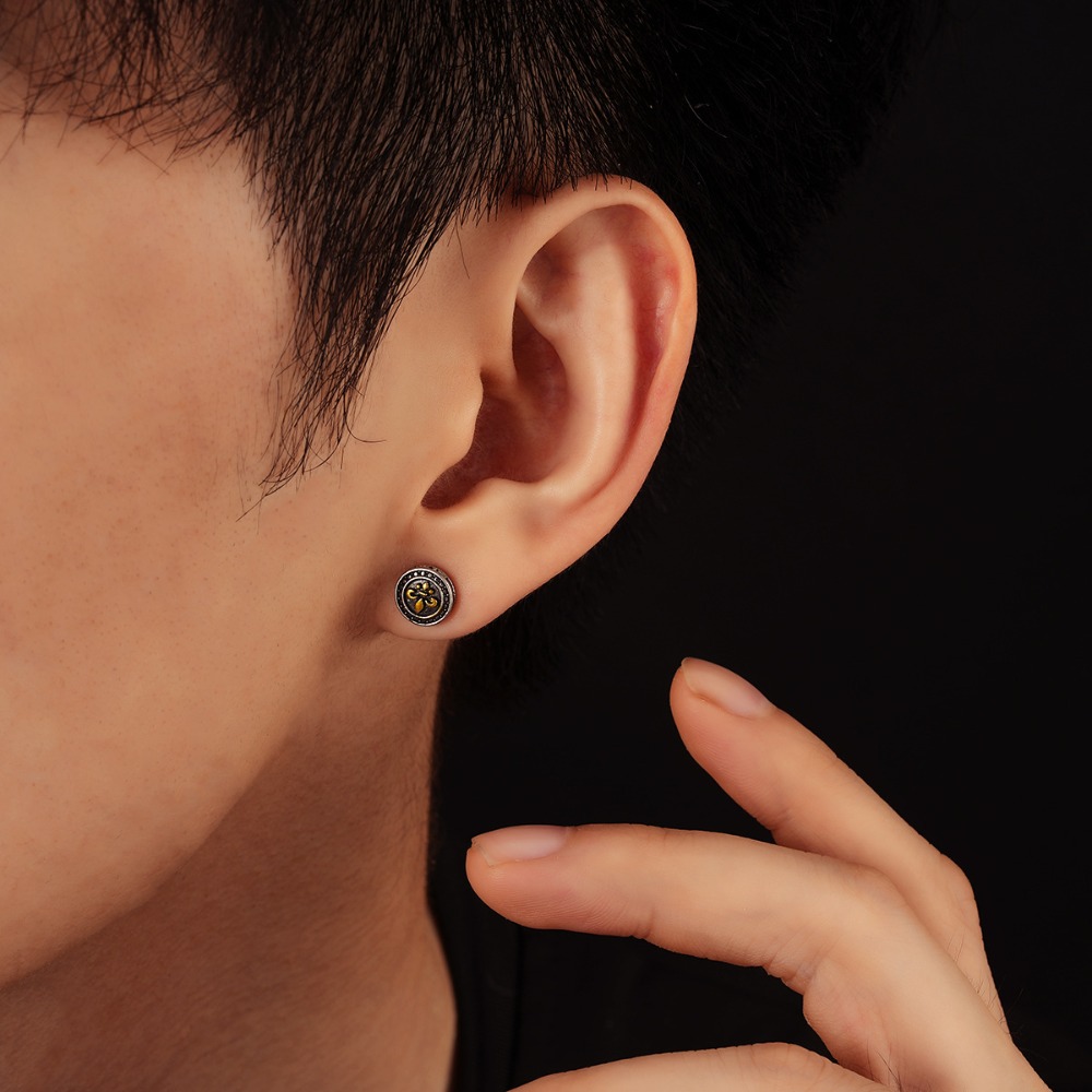 زوج واحد من الأقراط المصممة عل - مراجعة Body Jewelry High End وسعره