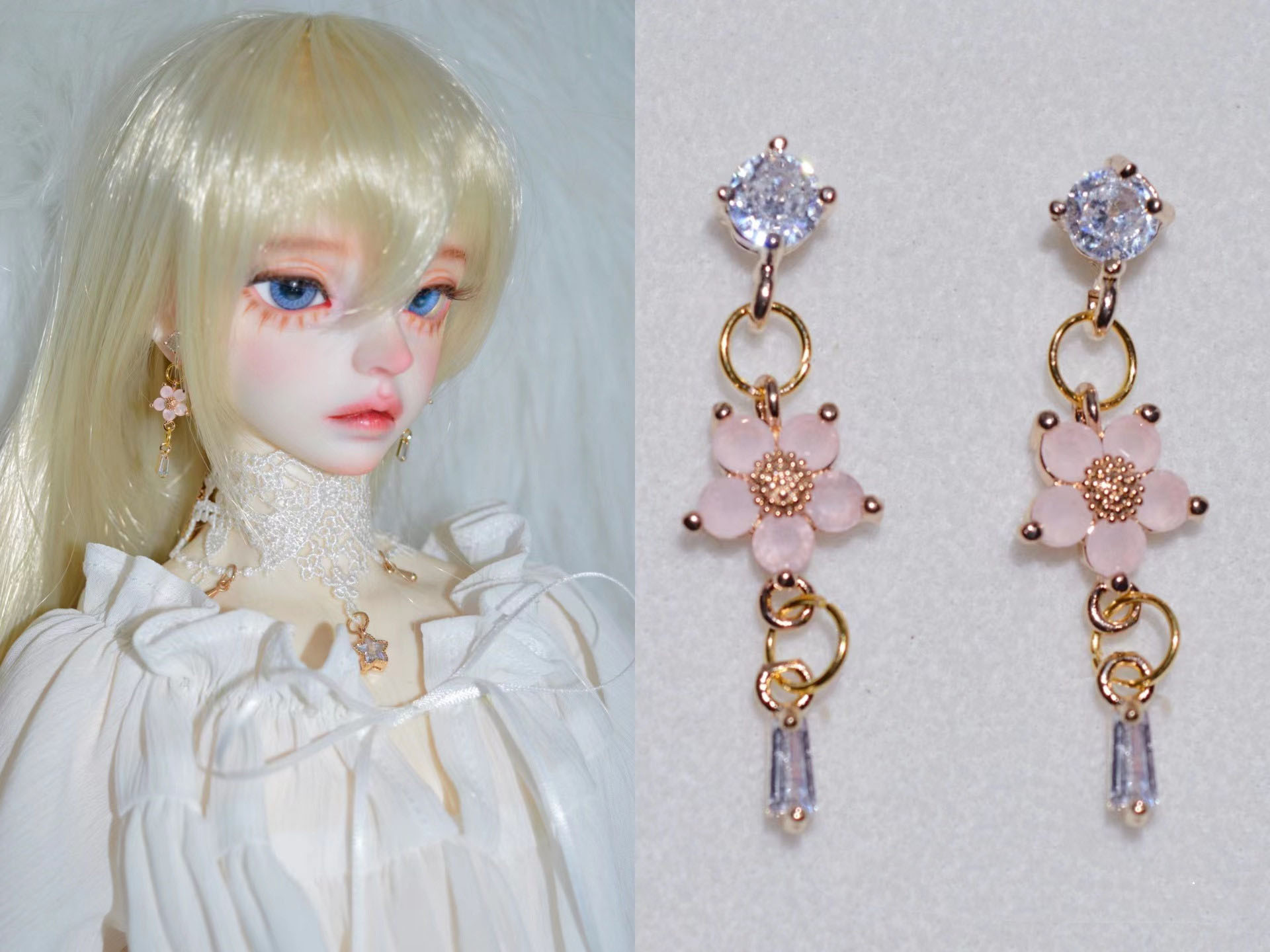 1/3 BJD دمية أقراط العم العالم - مراجعة Body Jewelry Universe وسعره