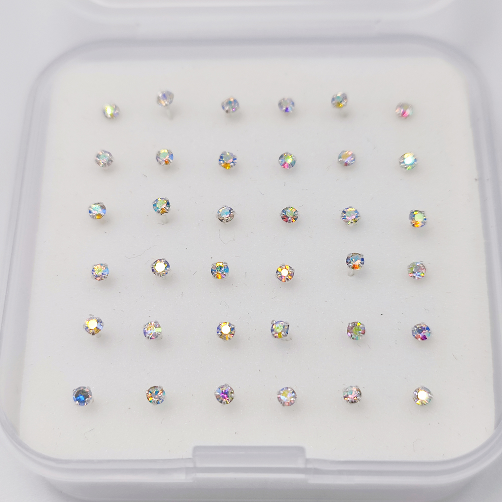 925 فضة الأنف مسمار 2.0 مللي م - مراجعة Body Jewelry Jewelry Box وسعره