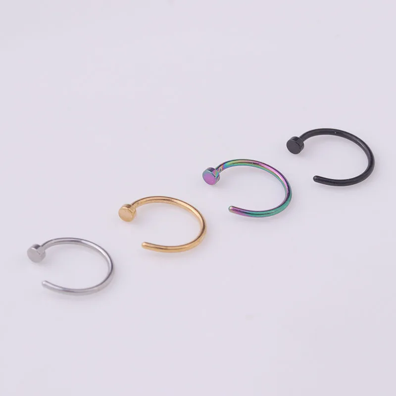 5 قطع/مجموعة حلقات أنف 20G، 6  - مراجعة Body Jewelry Septum وسعره