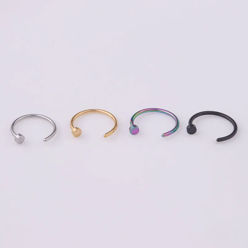 5 قطع/مجموعة حلقات أنف 20G، 6  - مراجعة Body Jewelry Septum وسعره