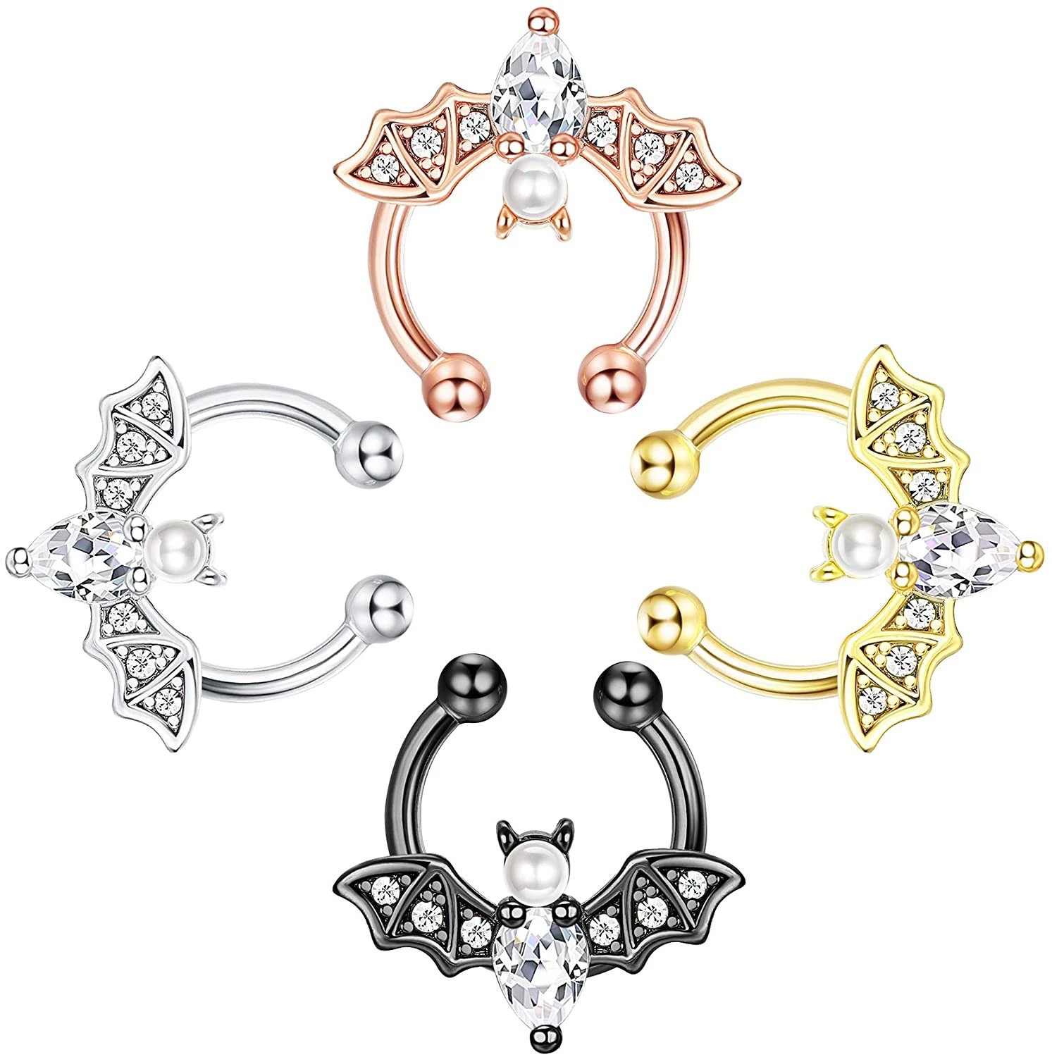 هالوين الظلام الفولاذ المقاوم  - مراجعة Body Jewelry Universe وسعره