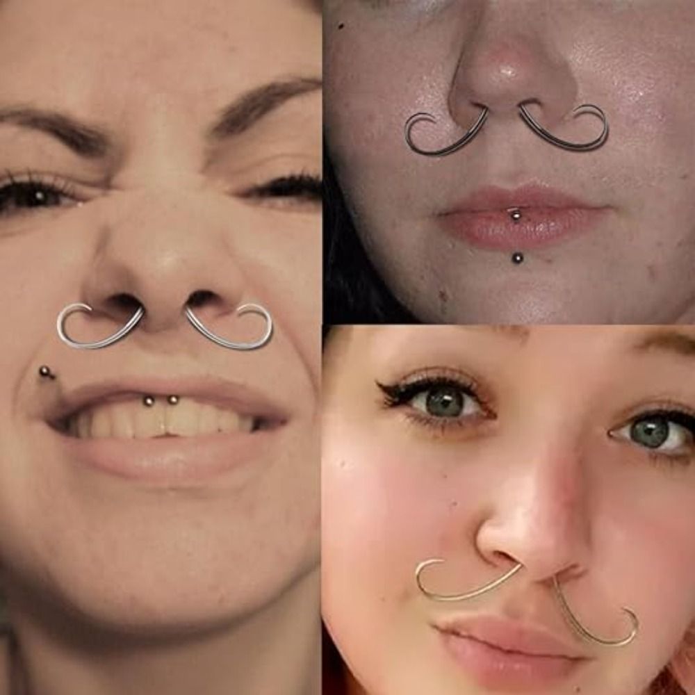 مجوهرات جسم شماعات من الفولاذ  - مراجعة Body Jewelry Septum وسعره