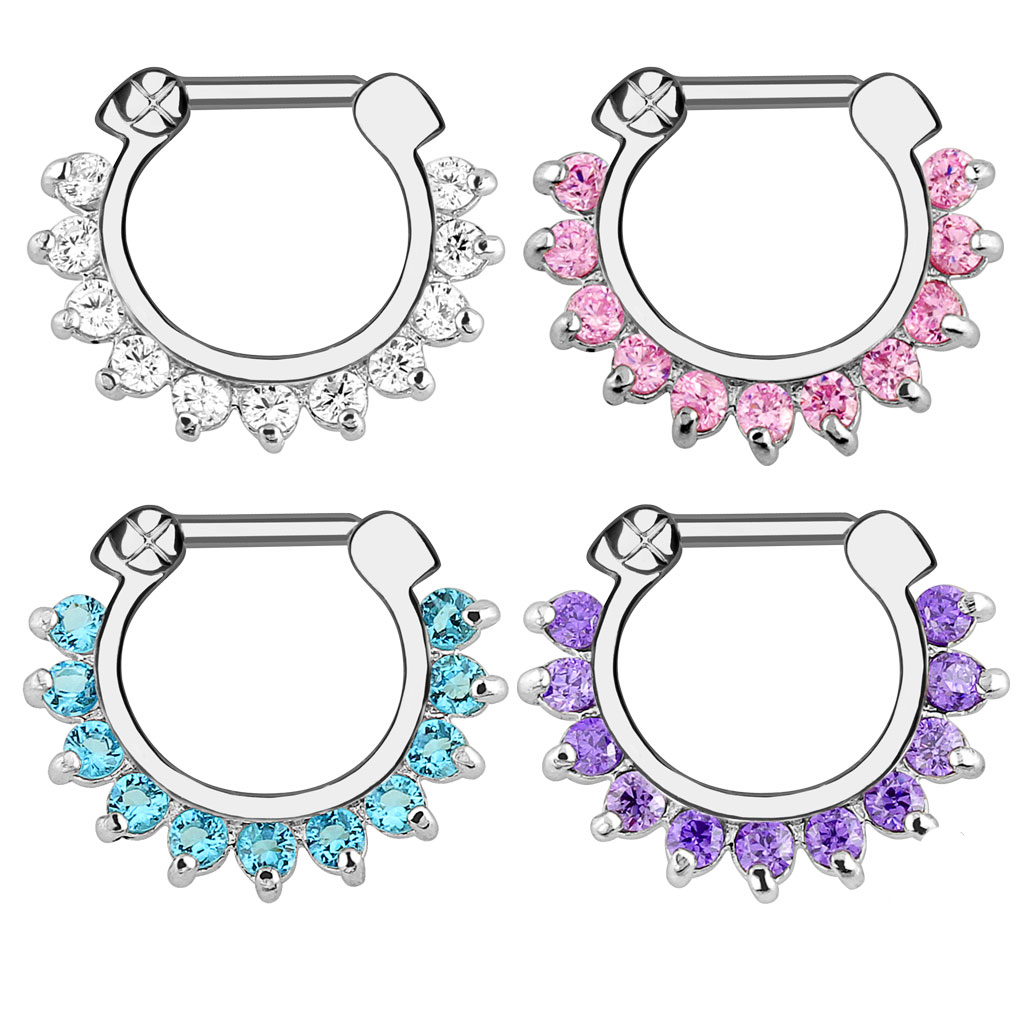حلقة أنف قابلة للتركيب للنساء  - مراجعة Body Jewelry Septum وسعره
