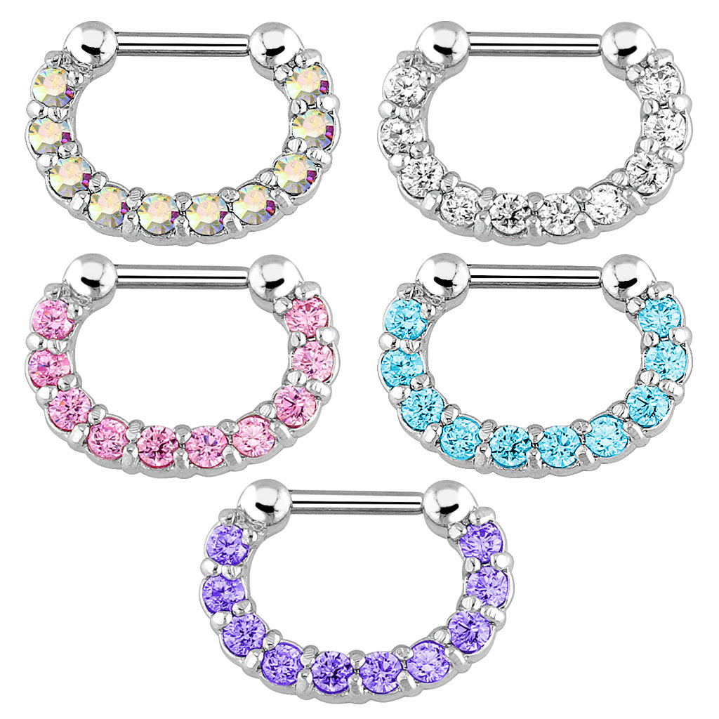 حلقة أنف قابلة للتركيب للنساء  - مراجعة Body Jewelry Septum وسعره
