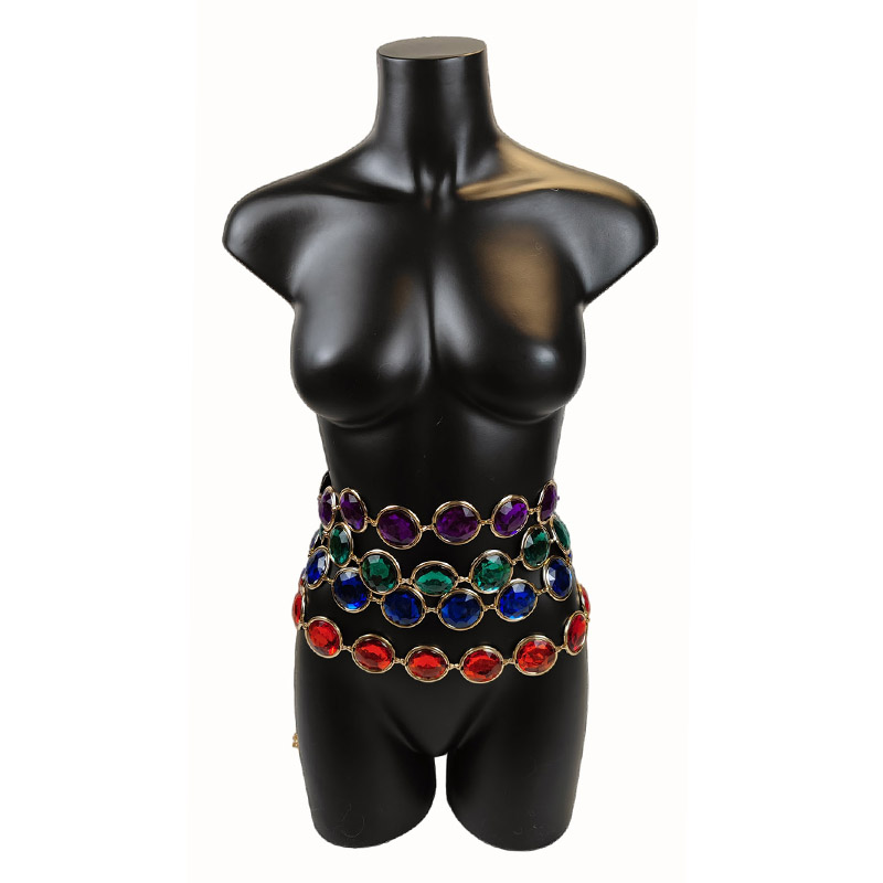 سلسلة الخصر من الحجر الثمين لل - مراجعة Body Jewelry High End وسعره