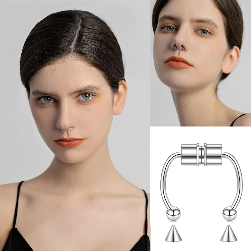وهمية ثقب الأنف الدائري هوب ال - مراجعة Body Jewelry Septum وسعره