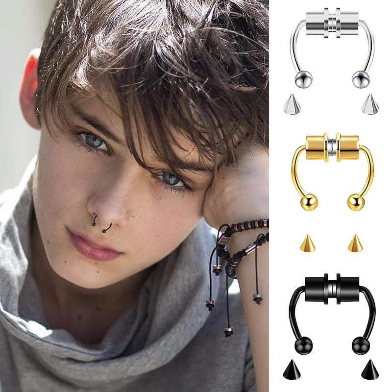 وهمية ثقب الأنف الدائري هوب ال - مراجعة Body Jewelry Septum وسعره