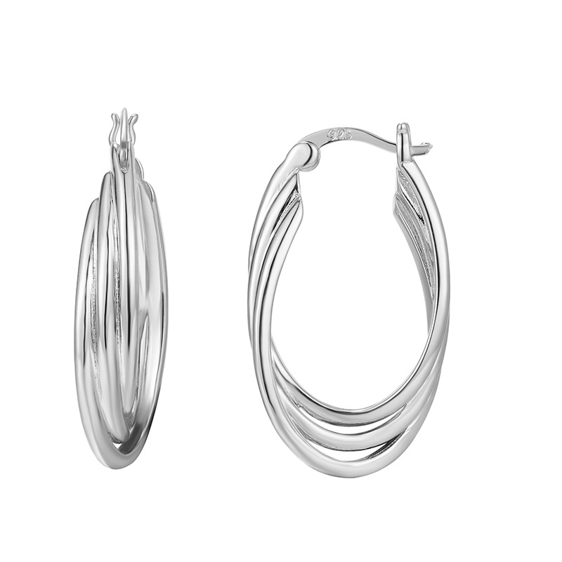 أقراط فضية جديدة من الفضة عيار - مراجعة Body Jewelry High End وسعره