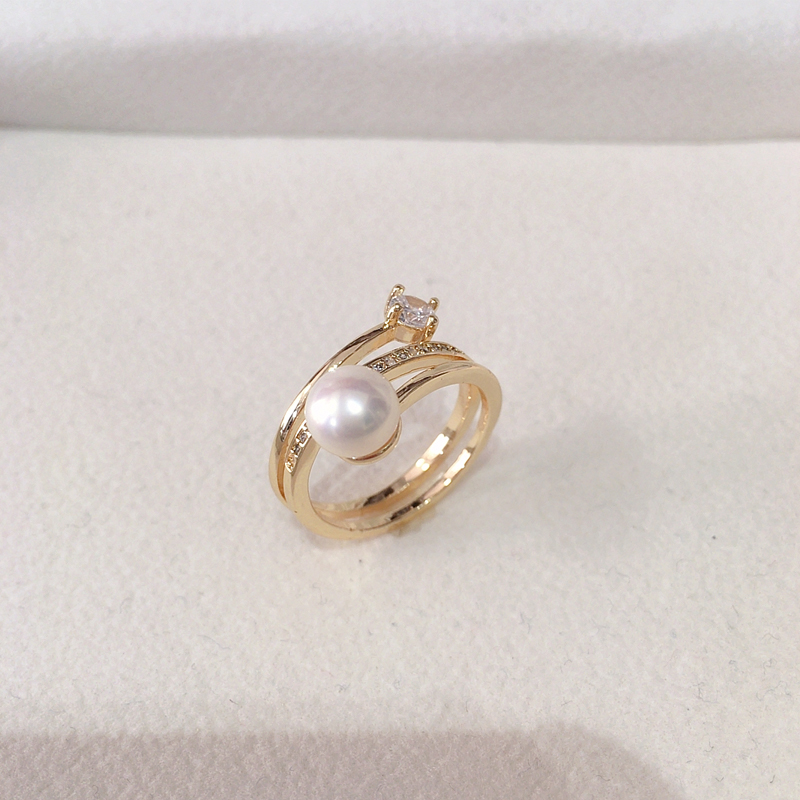 ZHBORUINI السبابة خاتم اللؤلؤ  - مراجعة Body Jewelry Wholesale وسعره