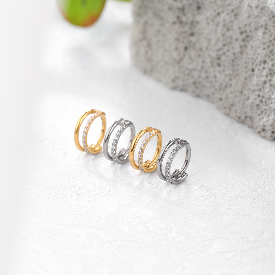 1 قطعة التيتانيوم الغضروف هوب  - مراجعة Body Jewelry Septum وسعره
