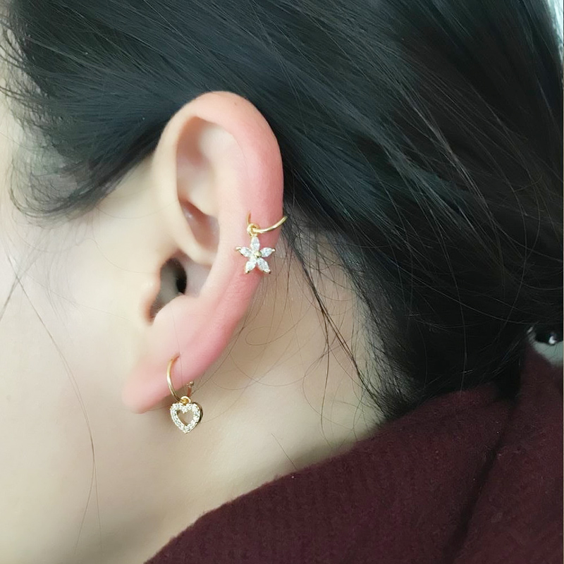 1 قطعة حلقة عالمية طارة الأذن  - مراجعة Body Jewelry Universe وسعره