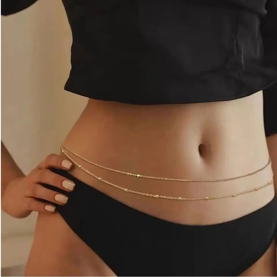 الهيب هوب طبقات مزدوجة البطن س - مراجعة Body Jewelry For You وسعره