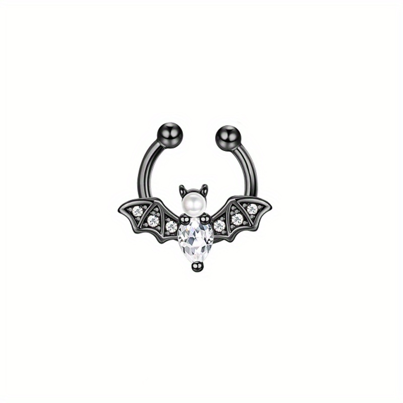 EVISPOL لطيف هالوين الخفافيش ف - مراجعة Body Jewelry Septum وسعره