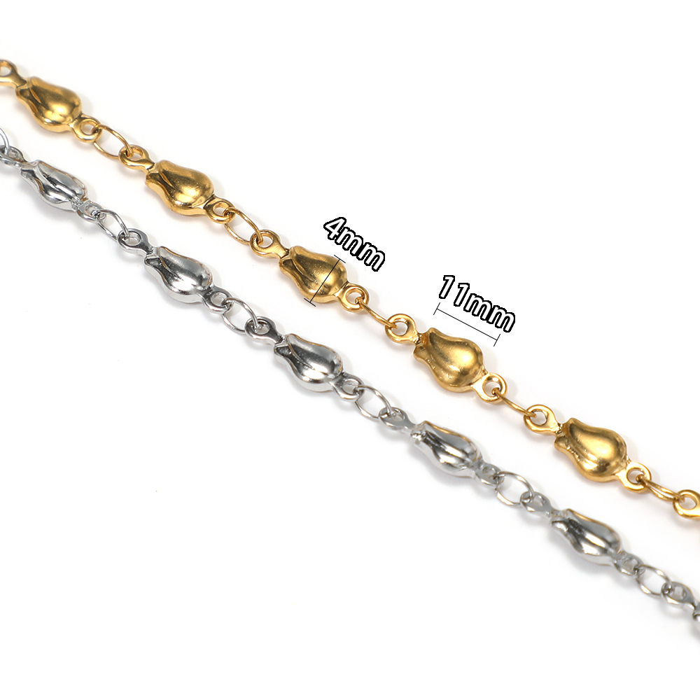 سلاسل خرز زهور من الفولاذ المق - مراجعة Body Jewelry For You وسعره